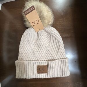 CC Exclusive Beanie With Pom Pom